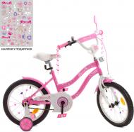 Велосипед детский PROF1 16" Star розовый Y1691 