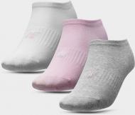 Шкарпетки 4F SOCKS CAS F097 (3PACK) 4FJSS23USOCF097-93S р.32-35 різнокольоровий 3 пари шт.