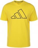 Футболка Adidas HK9530 р.M желтый