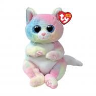 Мягкая игрушка TY Радужный кот CAT 15 см разноцветный 41291