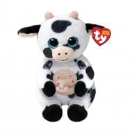 Мягкая игрушка TY Корова COW 15 см черно-белый 41287