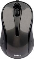 Мышка A4Tech N-350-1 Glossy Grey (N-350-1)