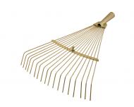 Граблі віялові MasterTool розсувні оцинковані 18 спиць 500x390 мм (14-6230)