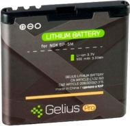 Акумулятор Gelius Pro Nokia 5M 900 мА/г Акумулятор Gelius Pro Nokia 5M 900 мА/г