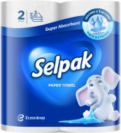 Бумажные полотенца Selpak трехслойная 2 шт.