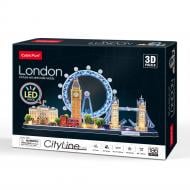 3D-пазл CubicFun City Line Лондон з LED підсвічуванням L532h