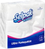 Серветки столові Selpak 24х24 см білі 50 шт. Серветки столові Selpak 24х24 см білі 50 шт.