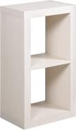 Полка декоративная Inteo Кубус МИКС 1х2 (3D HDF) 438x438x792 мм вудлайн кремовый