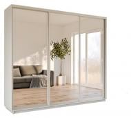 Шкаф-купе Garant ДСП 2400x600x2200 мм нимфея альба двери зеркало