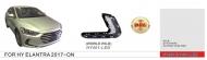 Фара противотуманная DLAA Hyundai Elantra/2016-18/HY-401LED/DRL 35 Вт Вт 12В В