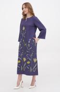 Платье Галерея льна Мадина 0177/52/1483 р.3XL темно-серый