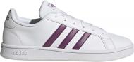 Кроссовки женские зимние Adidas GRAND COURT BASE FW0810 р.38 2/3 белые