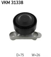 Ролик натяжителя ремня SEAT IBIZA, MII, TOLEDO IV; SKODA CITIGO, FABIA III; VW POLO, UP! 1.0/1.0CNG/1.6 08.11- (VKM 31338 SKF)
