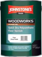 Лак для пола Quick Dry Polyurethane Floor Varnish Johnstone's глянец бесцветный 2,5 л