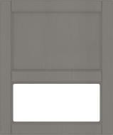 Фасад под стекло Грейд МДФ#16 Дуб Платиновый №238 713*596 ВТ правый Бордо