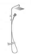 Душова система Hansgrohe MOVENTA E 230 1jet EcoSmart Showerpipe з термостатом