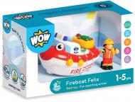 Игрушка для ванны WOW TOYS Пожарный катер Феликс 01017