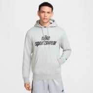 Джемпер Nike M NK CLUB BB PO HDY NSW GFX HJ2159-063 р.XL серый