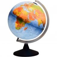Глобус физический Atlantis 30 см на деревянной подставке с подсветкой Tecnodidattica