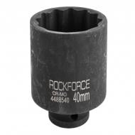 Головка глубокая 40 мм (12гр.), 1/2'' ROCKFORCE 1 шт. RF-4488540