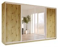 Шкаф-купе Garant ДСП 2800x600x2400 мм дуб артизан двери ДСП/зеркало/ДСП