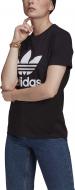 Футболка Adidas TREFOIL TEE GN2896 р.L черный