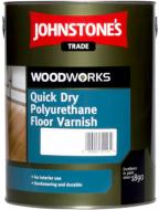 Лак для пола Quick Dry Polyurethane Floor Varnish Johnstone's глянец бесцветный 5 л