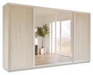 Шкаф-купе Garant ДСП 3000x600x2400 мм дуб крафт белый двери ДСП/зеркало/ДСП