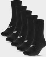 Носки 4F SOCKS CAS F143 (5PACK) 4FSS23USOCF143-20S р.39-42 черный