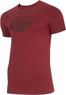 Футболка 4F NOSD4-TSM302-61S M червоний