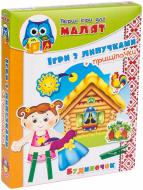 Игра настольная Vladi Toys Малятко Прищепки липучки Дом VT1307-02 Игра настольная Vladi Toys Малятко Прищепки липучки Дом VT1307-02