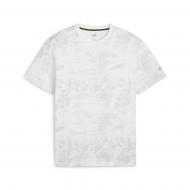 Футболка Puma MAPF1 STATEMENT AOP TEE 62372803 р.S сірий