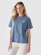 Футболка 4F TSHIRT F1648 4FWAW24TTSHF1648-32S р.S синий