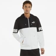 Джемпер Puma POWER Full-Zip Hoodie 84739001 р. 2XL черный