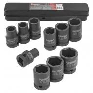 Набор головок 1/2'' 6-гранных в металлическом кейсе Forcekraft 10 шт. FK-4109-5MPB