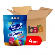 Порошок для машинной и ручной стирки Білі вітрила Color коробка 3 кг 4 шт.