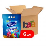 Порошок для машинной и ручной стирки Білі вітрила Color коробка 1,5 кг 6 шт.