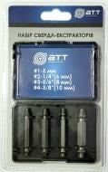 Набор сверл A.T.T. экстракторов A.T.T. 4 шт.