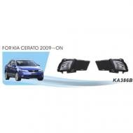 Фара противотуманная DLAA KIA Cerato (2009-2012) KA-386B-W 27 Вт 12 В