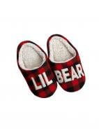 Капці дитячі Twins LIL BEAR р.32-33 червоний із малюнком 11365