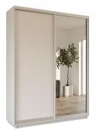 Шафа-купе Practic 86 Garant ДСП 2000x600x2400 мм німфея альба двері ДСП/дзеркало