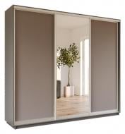 Шкаф-купе Practic 86 Garant ДСП 2000x600x2400 мм серый графит двери ДСП/зеркало Шкаф-купе Practic 86 Garant ДСП 2000x600x2400 мм серый графит двери ДСП/зеркало