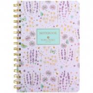 Блокнот на спирали Axent А5 80 арк. клетка TR Morning Dew 2 8470-14-A-TR