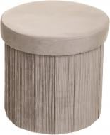 Сундук-пуф Sensio для хранения Velora 380х380х380 мм серый (HS15-F11)