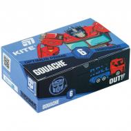 Гуаш Transformers 6 кольорів x 20 мл TF26-062 KITE