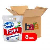 Порошок для машинной и ручной стирки Parus DAILY Универсальный коробка 1,5 кг 8 шт.