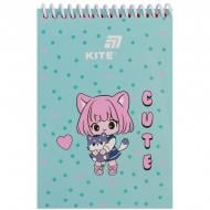 Блокнот на спіралі KITE Be Friends А6 48 арк. K26-196-1