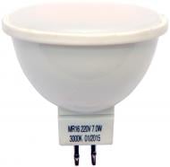 Лампа светодиодная Светкомплект 7 Вт MR16 матовая GU5.3 220 В 3000 К