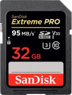 Карта пам'яті SanDisk Secure Digital HC (SDHC) 32 ГБ UHS-I Class 3 (U3) Extreme Pro (SDSDXXG-032G-GN4IN) Карта пам'яті SanDisk Secure Digital HC (SDHC) 32 ГБ UHS-I Class 3 (U3) Extreme Pro (SDSDXXG-032G-GN4IN)