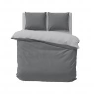 Комплект постельного белья семейный темно-серый Luna Комплект постельного белья семейный темно-серый Luna